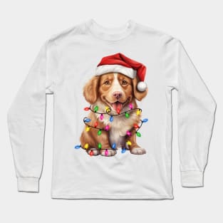 Christmas Nova Scotia Duck Tolling Retriever Long Sleeve T-Shirt